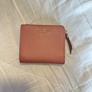 Kate spade schuyler wallet mauve pink